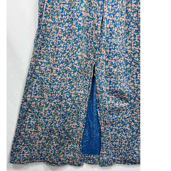 Mirth Pueblo Maxi Caftan Dress Handmade Gauze Cotton Cottagecore size XS - Picture 7 of 11